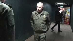 Верховный Главнокомандующий посетил один из командных пунктов группировки «Запад»