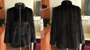 Современная норковая курточка из маленькой шубы . Шуба 15 . МК  в  дополнительных видео .