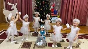 🎄Новогодняя игра УМЕНЯ ЕСТЬ СНЕЖОК для младшей группы