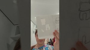 тутор на котика из бумаги