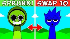 Incredibox Sprunki Phase 1 But Swapped 10