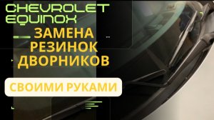 Замена резинок дворников. Снятие каркасных и бескаркасных дворников (щетки стеклоочистителя)