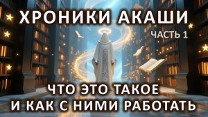 Что такое Хроники Вселенной и почему Акаши. Как с ними работать. Часть 1.