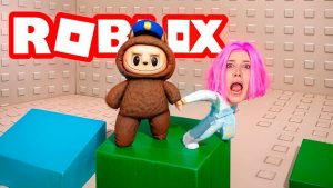 АЛИНКА проходит СЛОЖНЕЙШИЕ ИГРЫ ЛАБУБУ в ROBLOX!