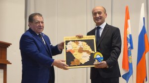 Вступление в должность главы Кинельского района Чихирёва В.А.