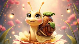 Улитка турист. Добрая песенка. Детский мультик 0+