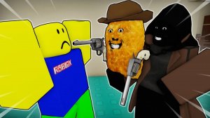 СТРАННЫЙ СТРОГИЙ НАГГЕТС! Анимация Roblox