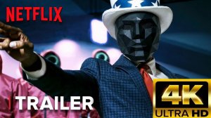 Игра в Кальмара США: 4 Сезон - Трейлер | Дэвид Финчер | Сериал Netflix | Тизер [ 4К ]