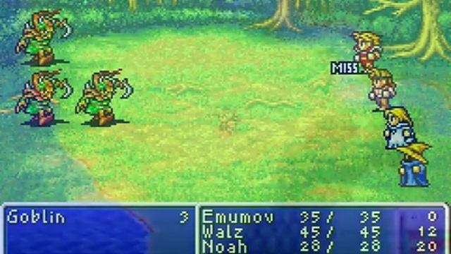 GBA - Final Fantasy I & II - Dawn of Souls