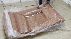 распаковка бескаркасного дивана