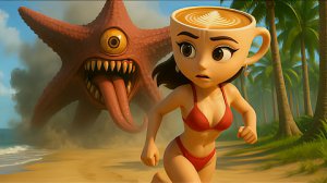 Балерина Капучина и нападение огромной морской звезды