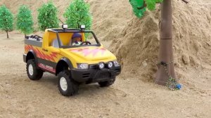 🍿 Экскаватор копает дренажную трубу | экскаватор мультик