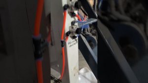 работа экструдера ПНД 60л/11мкм с размерами 60на70см