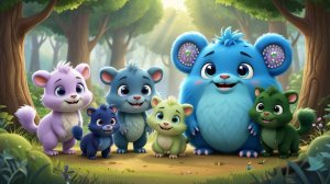 “Зверо-Монстрики и Заблудившийся Пухль” . Мультик для детей. Весёлые муультфильмы