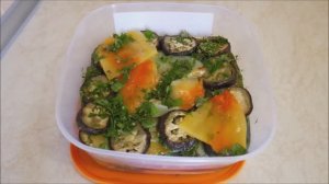 ЛЕГКАЯ летняя ЗАКУСКА маринованные баклажаны с болгарским перцем