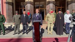 Обращение ректора СОГУ Алана Огоева к выпускникам Военного учебного центра