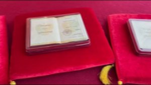 Торжественная церемония вручения государственных наград семьям погибших  бойцов на СВО