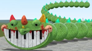 Я Нашел Нового Червя Пианозавра Из Роблокса В Гаррис Моде