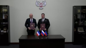 Парламенты ДНР и Республики Хакасии подписали соглашение о совместной работе