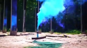 МДП24 Арома фонтан Дым Голубой_Лаванда (фитиль, 50-60 сек) 1/5/20