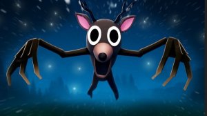 Приручил оленя в лесу!❤️