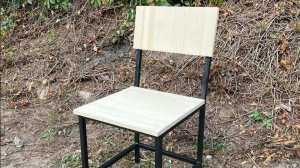 Стул лофт. Стул из профильной трубы.