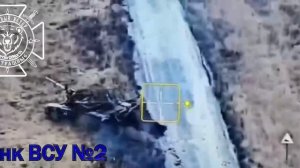 Колонна из двух танков ВСУ уничтожена в районе Колодезного!    Хатненский участок фронта. Противник