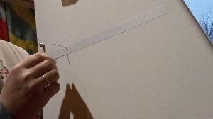 Прошивка хвостового оперения на основе классической технологии.