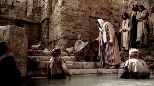 Исцеление расслабленного при Овчей купели / Исцеление больного в Вифезде / Купальня Вифезда / Библия