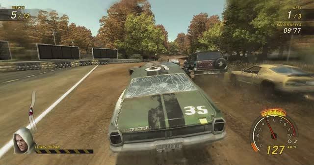 20 FlatOut Ultimate Carnage - гонка на выживание