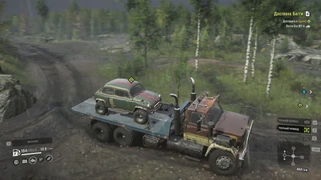 SnowRunner __  ТЕННЕССИ_Доставка багги