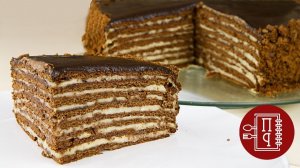 Этот Торт Можно Есть только Губами, Он Сам Тает во Рту! Шоколадный Медовик Спартак