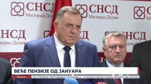 Веће пензије од јануара