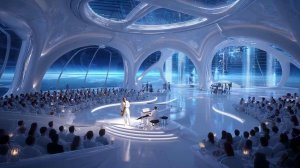 На межпланетной станции