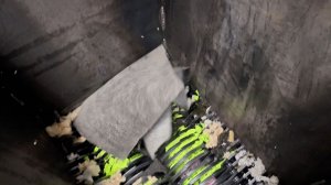 Измельчение ковролина на шредере ИШМ-220-500