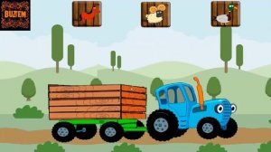 Синий Трактор ! Игра для Детей! Узнай Какое Животное!