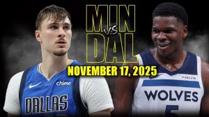 18.11.2025 | ОБЗОР МАТЧА | Миннесота Тимбервулвз - Даллас Маверикс | Highlights