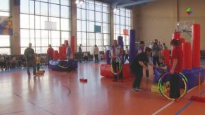 Сотрудники комбината вместе с детьми на «АтомПозитиве»