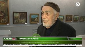 В музее ИЗО Ингушетии проходит персональная выставка картин Зелимхана Эсмурзиева