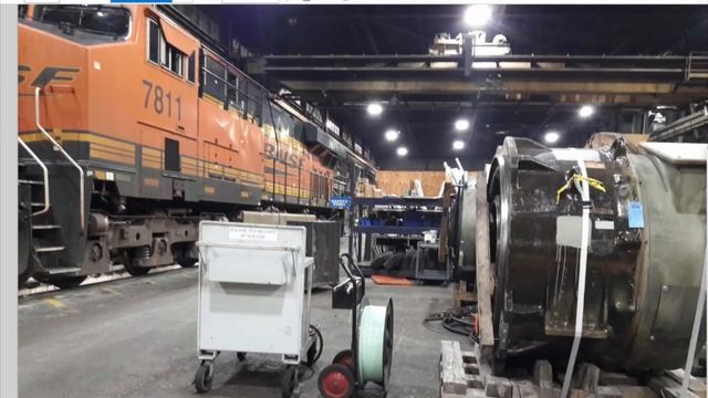 Как устроены американские тепловозы General Electric и EMD смотреть онлайн