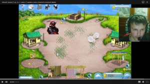 тёмный прошёл 2 ур. но не с 1 раза а 3 уровень не прошёл сложный очень в весёлый ферме. 8 серия.