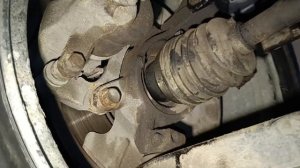 Suzuki SX4, деформация сошки поворотного кулака