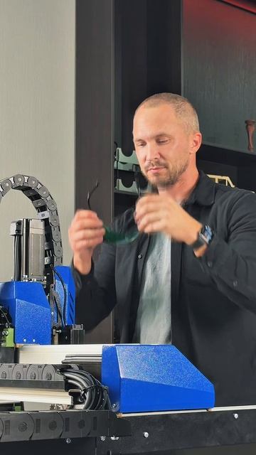 Очки для защиты при работе со станком с ЧПУ. Savinsname смотреть онлайн