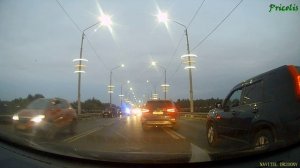 ДТП на мосту через Клязьму г. Владимир Загородный парк  23.08.2022