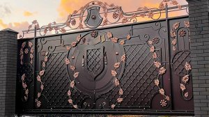 Как мы создаем кованые ворота ☝