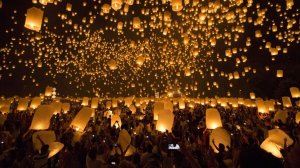 Фестиваль фонарей в Таиланде