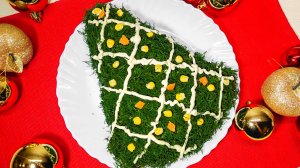 Новогодний Салат МУЖСКОЙ. Очень калорийный.