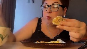 Я ДОВОЛЬНА/Я МОЛОДЕЦ/ПЕРЕКУС И ЧАВКАНЬЕ УДАЛОСЬ/МНЯМ МНЯМ /МУКБАНГ