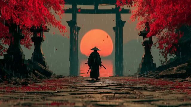 Киригая - Расслабляющая музыка Японии, фоновая самурайская музыка смотреть онлайн