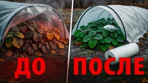 Как правильно укрывать клубнику в ноябре